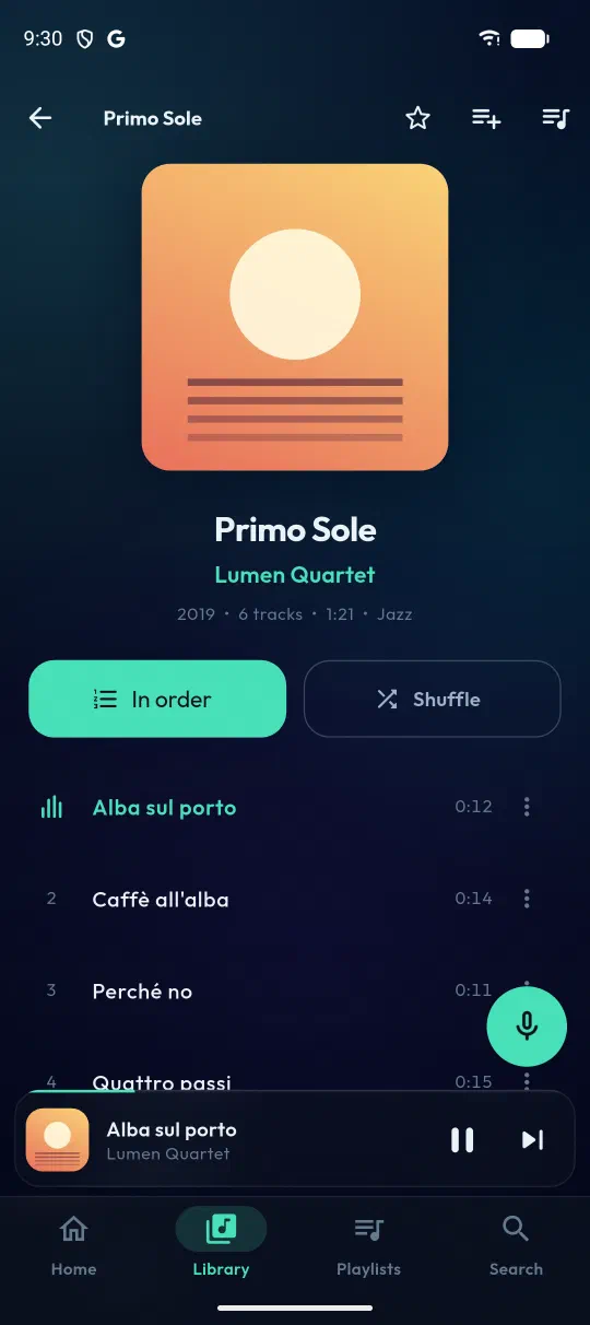 Every album, from your servers.