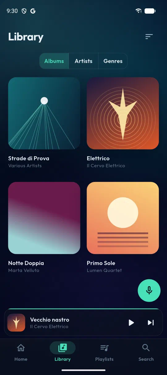 Your library, one for all your servers.